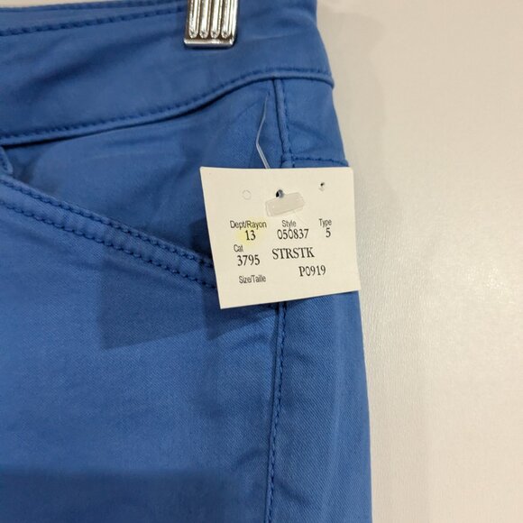 BNWT Massimo Dutti Flared Boot Cut Pants Blue Size 6 - Picture 3 of 7